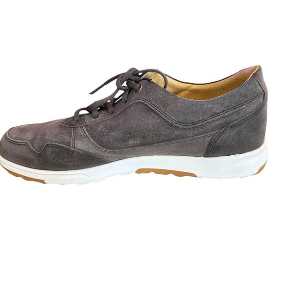 FootJoy Men's Size 11 Gray Suede Spikeless Golf Sneakers Lace Up - Picture 6 of 10